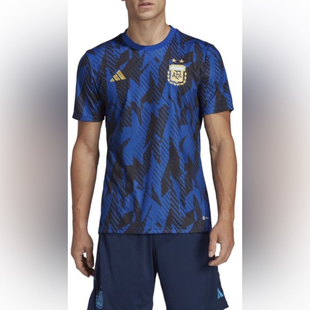 Adidas NWT Argentina AFA 2022 Pre-match Jersey